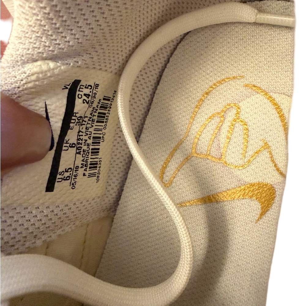 Nike LegendX 7 Academy 10R IC 'White Gold' Size 6.5 W - Picture 6 of 10